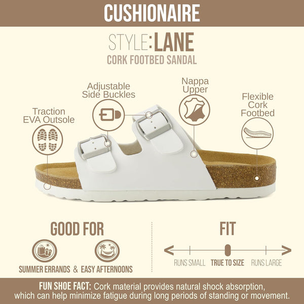 CorkComfort Double Buckle Sandals