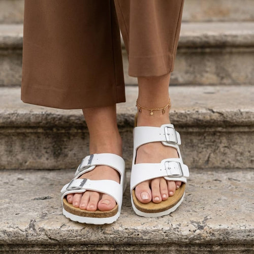 CorkComfort Double Buckle Sandals