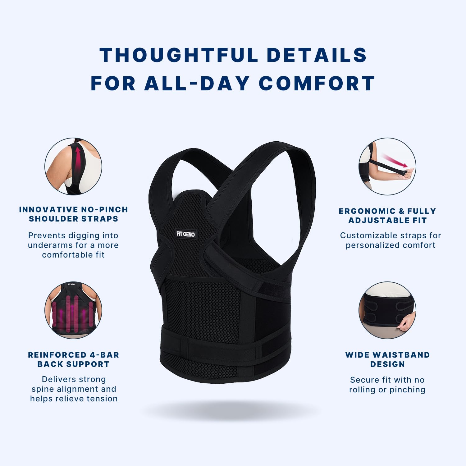 Geno Posture Pro Back Support