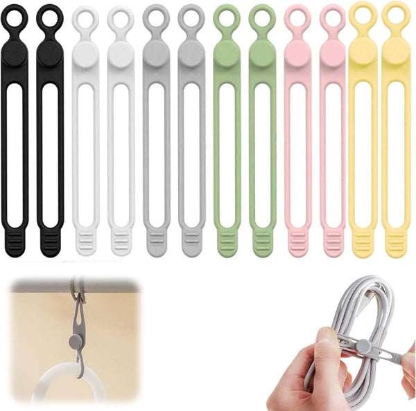TidyGrip Silicone Cable Organizer