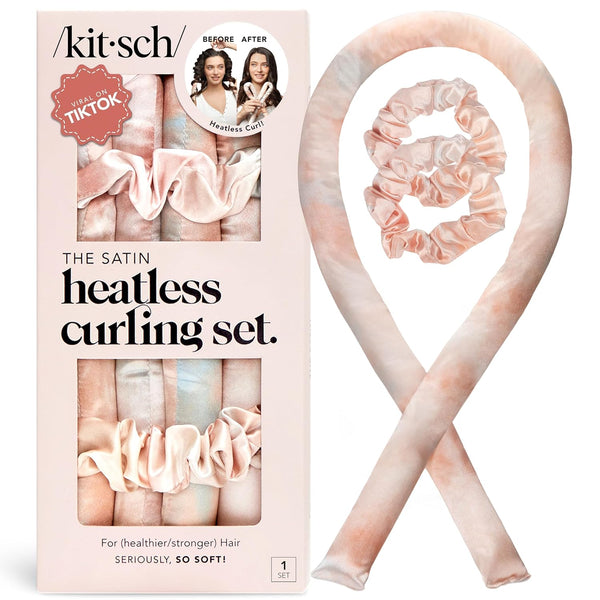 Satin Sleep Curl Set